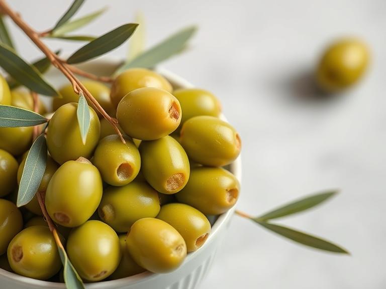 green olives